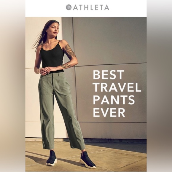 Athleta Tribeca Utility Crop Pants - Picture 1 of 13